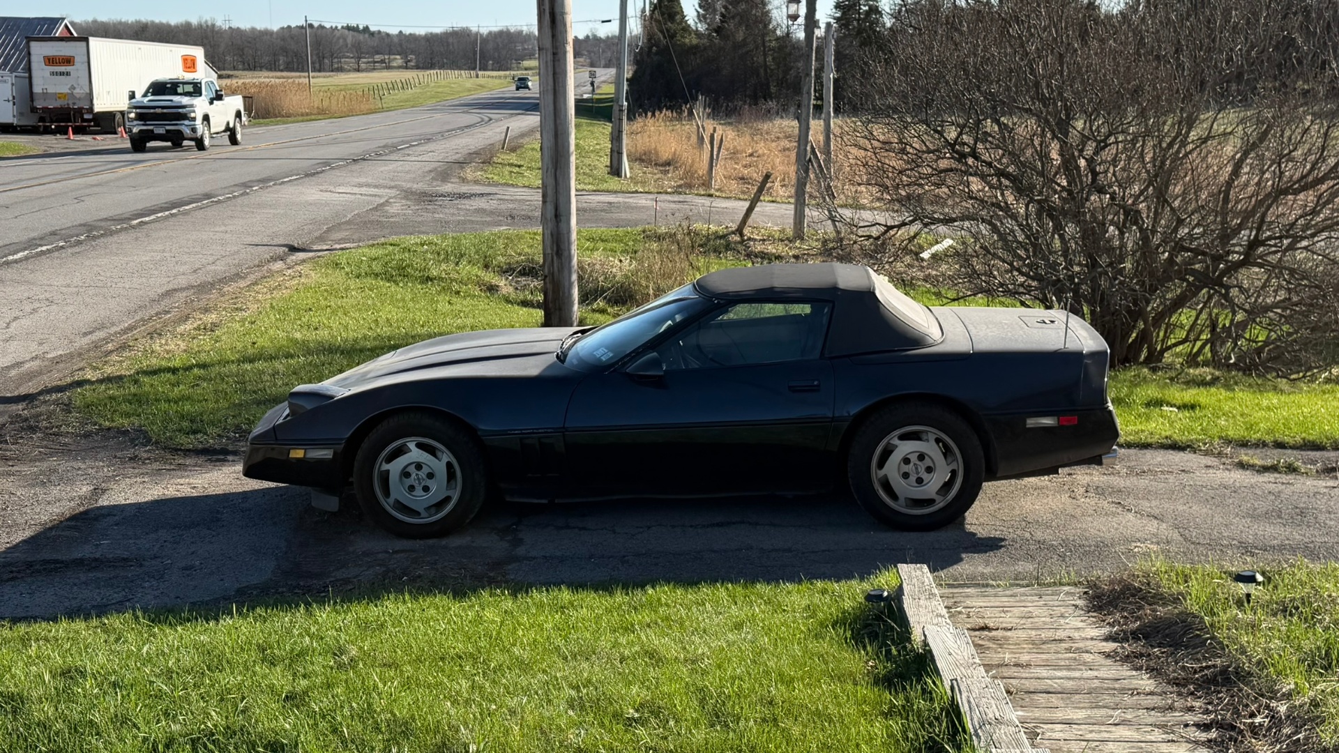 Classic C4 Chevrolet Corvette convertible
